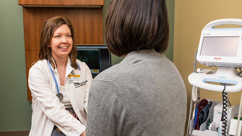 Family and Community Medicine doc with patient