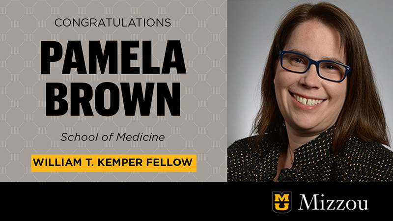 Pamela Brown, PhD, awarded 2025 Kemper Fellowship for Teaching Excellence