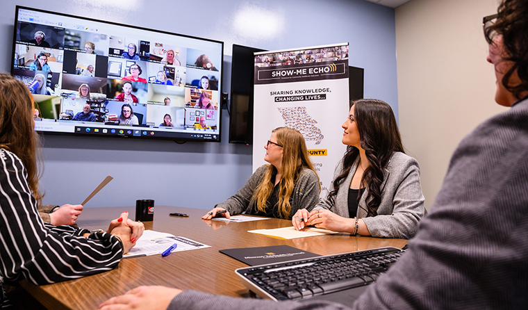 ECHOs provide a virtual, interactive platform for participants to learn, connect and collaborate with a hub team of subject matter experts.