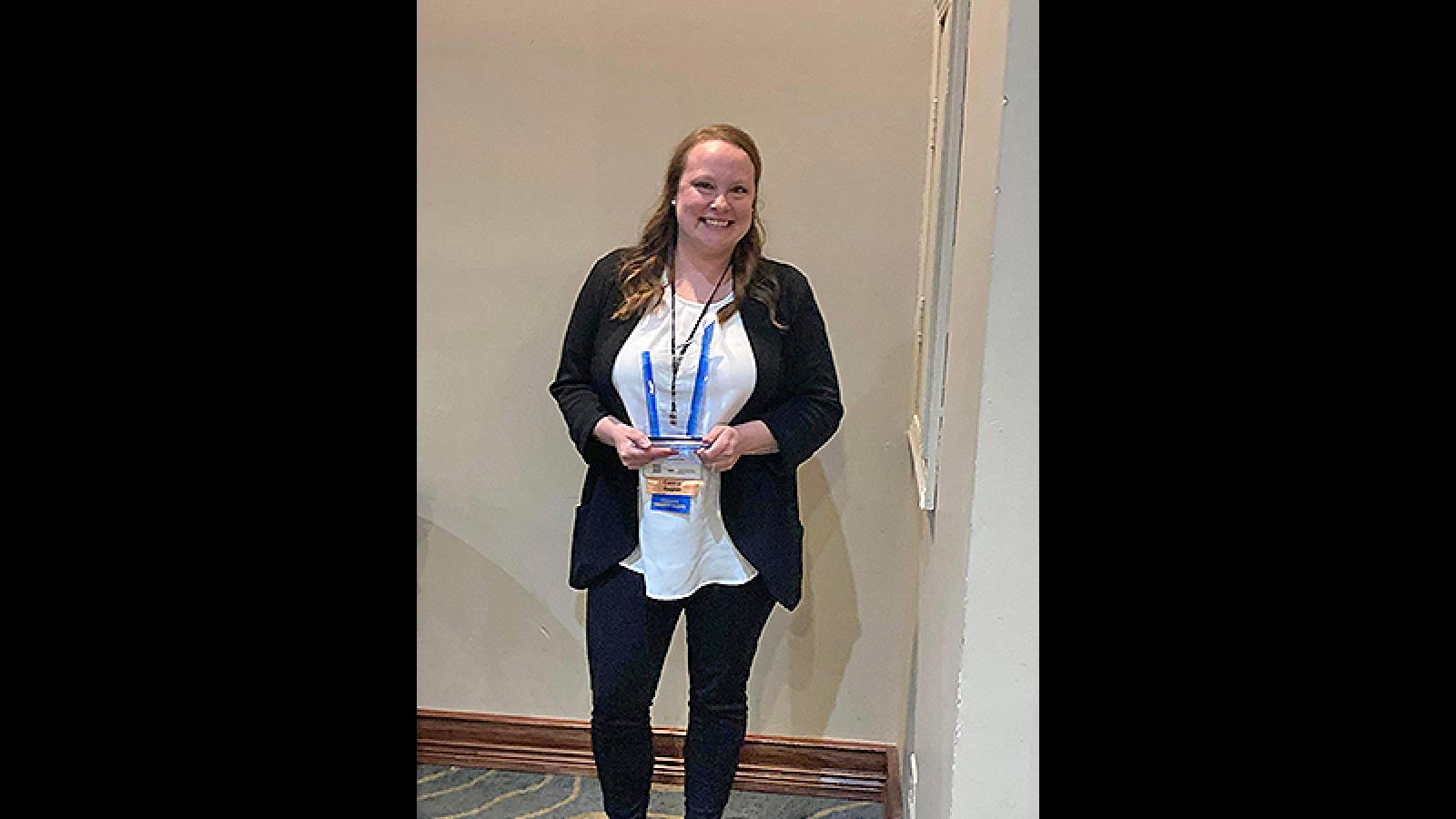 Desirae Kelley with our partner clinic COMC wins Rural Community Health Worker of the Year!
