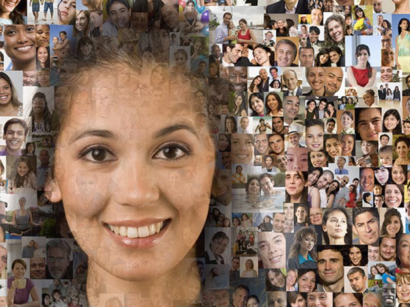 people collage