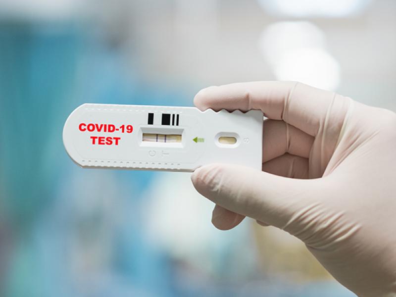 covid test strip