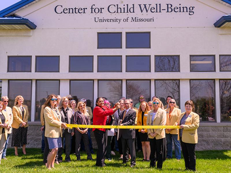 Center for Child Well-Being grand opening