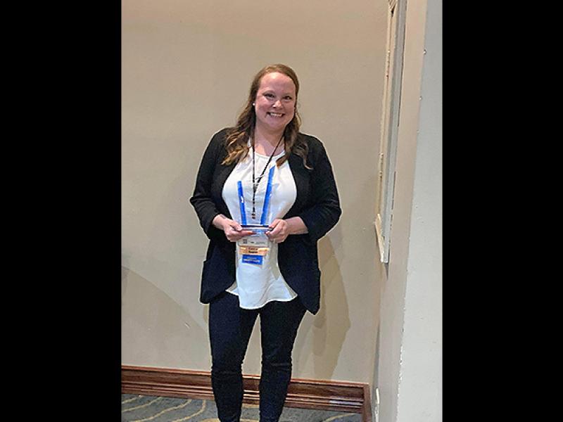 Desirae Kelley with our partner clinic COMC wins Rural Community Health Worker of the Year!